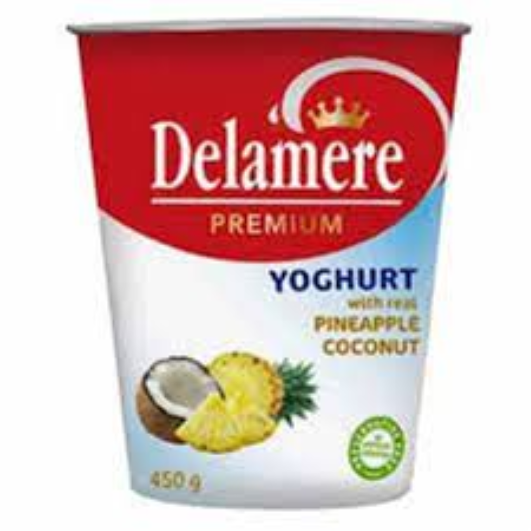 DELAMERE PINEAPPLE & COCONUT 450G